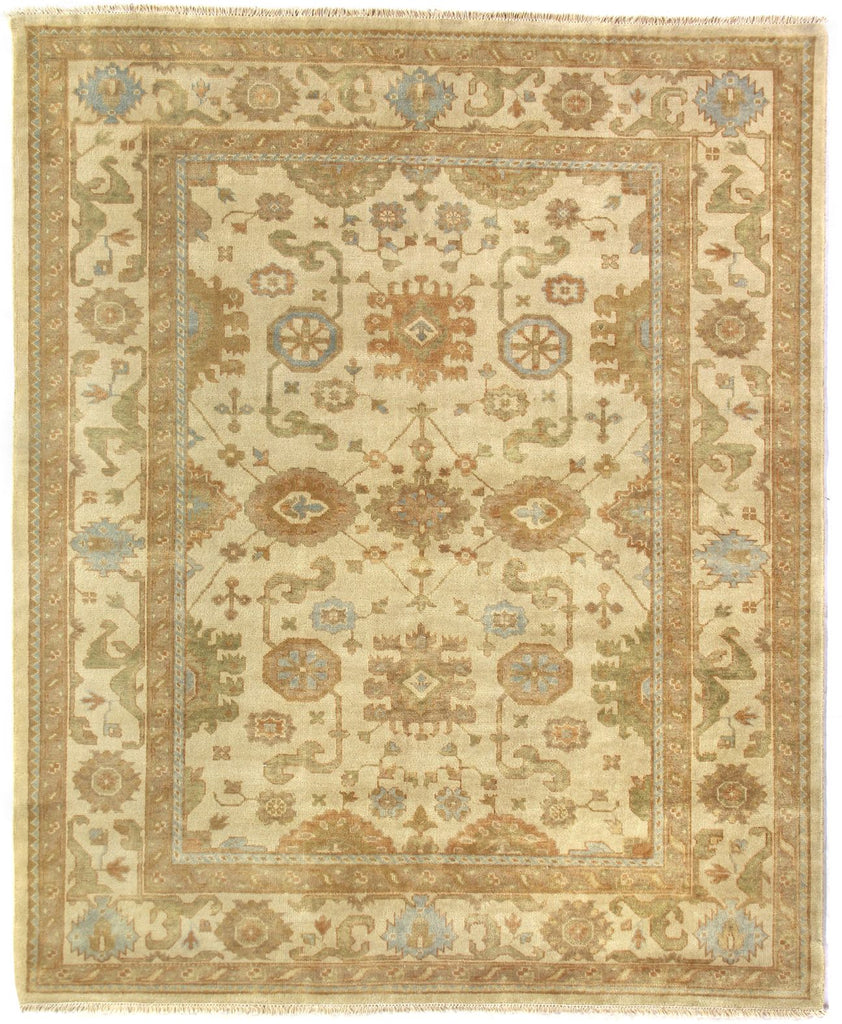 Exquisite Rugs Antique Weave Oushak 9937 Ivory/Beige Area Rug main image