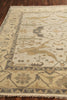Exquisite Rugs Antique Weave Oushak 9939 Powder Blue/Beige Area Rug Closeup Image
