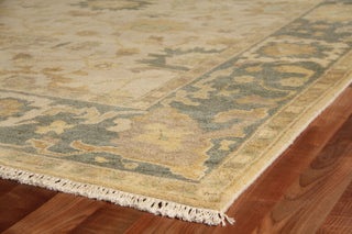 Exquisite Rugs Antique Weave Oushak 9940 Beige/Gray Area Rug Corner Image
