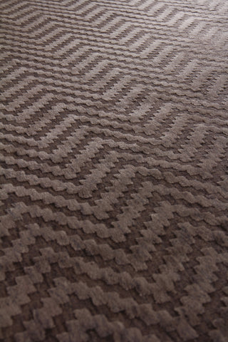 Exquisite Rugs Demani 9946 Brown Area Rug Lifestyle Image Feature