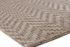 Exquisite Rugs Demani 9948 Raffia Area Rug Corner Image
