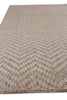 Exquisite Rugs Demani 9948 Raffia Area Rug Closeup Image