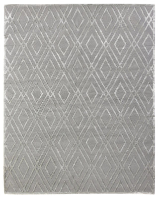 Exquisite Rugs Metro Velvet 9958 Silver Area Rug by The Met main image