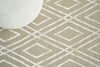 Exquisite Rugs Metro Velvet 9959 Light Beige Area Rug by The Met Detail Image