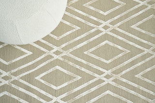 Exquisite Rugs Metro Velvet 9959 Light Beige Area Rug by The Met Detail Image