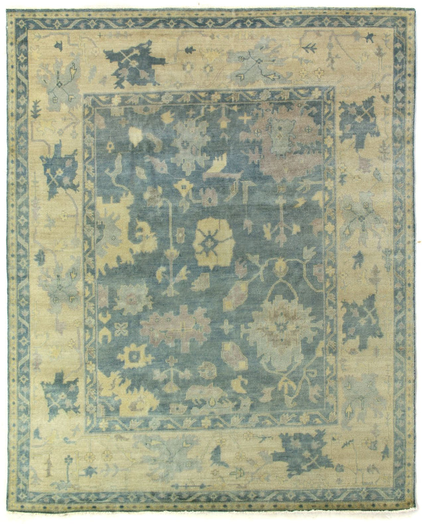 Exquisite Rugs Antique Weave Oushak 9969 Blue/Ivory Area Rug main image