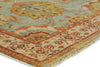 Exquisite Rugs Antique Weave Serapi 9973 Light Blue/Ivory Area Rug Corner Image