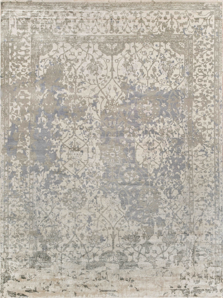 Exquisite Rugs Antique Weave Bamboo 9980 Silver Area Rug main image