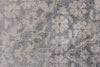 Exquisite Rugs Antique Weave Bamboo 9997 Gray Area Rug Closeup Image