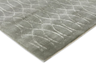 Exquisite Rugs Metro Velvet EA019 Blue Area Rug Corner Image