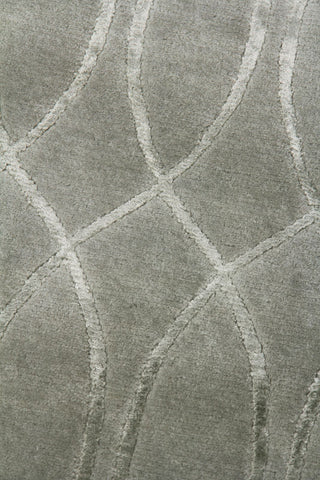 Exquisite Rugs Metro Velvet EA019 Blue Area Rug Closeup Image