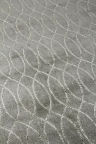 Exquisite Rugs Metro Velvet EA019 Blue Area Rug Detail Image