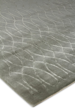 Exquisite Rugs Metro Velvet EA019 Blue Area Rug Lifestyle Image Feature