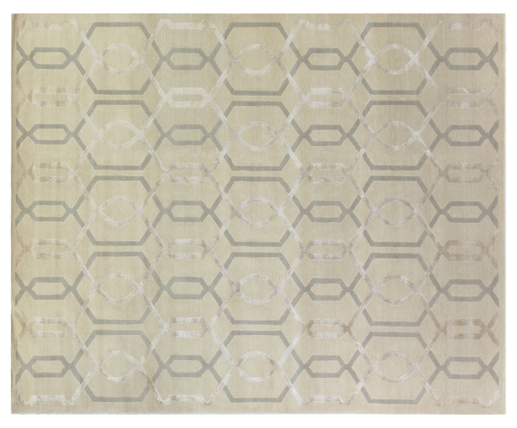Exquisite Rugs Milano Velvet EA025 Ivory Area Rug main image