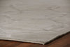 Exquisite Rugs Metro Velvet EA026 Light Blue Area Rug Corner Image