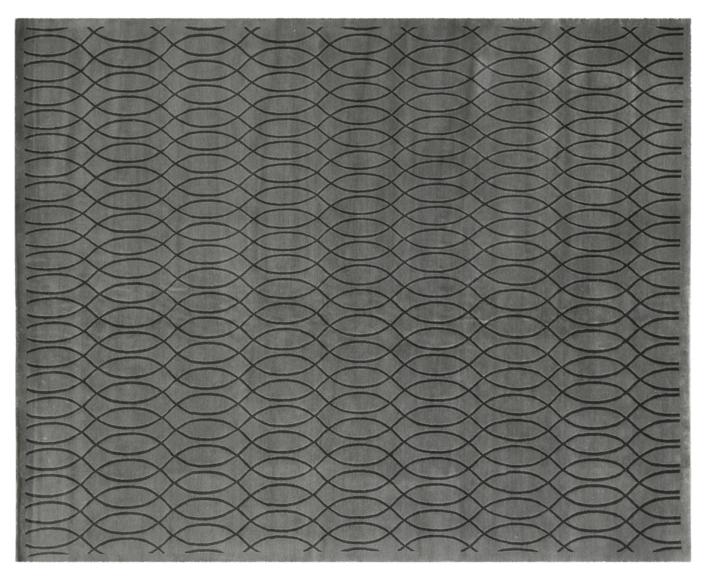 Exquisite Rugs Metro Velvet EA027 Light Gray Area Rug main image