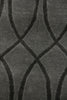 Exquisite Rugs Metro Velvet EA027 Light Gray Area Rug Closeup Image
