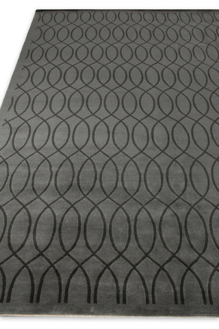 Exquisite Rugs Metro Velvet EA027 Light Gray Area Rug Pile Image