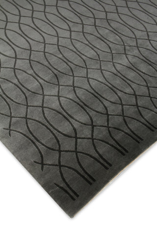 Exquisite Rugs Metro Velvet EA027 Light Gray Area Rug Lifestyle Image Feature