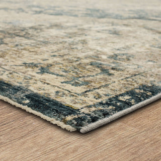 Karastan Marash Ezine Blue Area Rug Angle Image