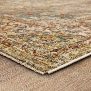 Karastan Marash Ezine Cream Area Rug Corner Image