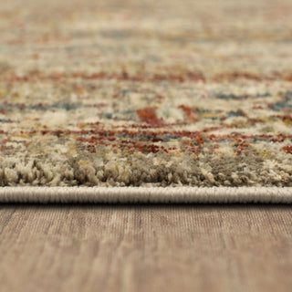 Karastan Marash Ezine Cream Area Rug Detail Image