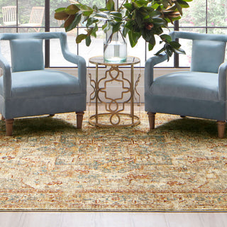 Karastan Marash Ezine Cream Area Rug Corner Image