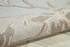 Nourison Fantasy FA01 Aqua Area Rug Corner Image