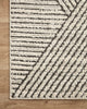 Loloi II Fabian FAB-06 Charcoal/Ivory Area Rug Corner Image