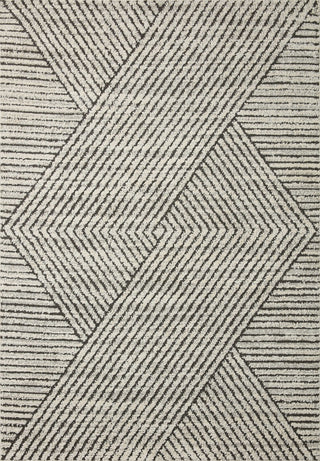 Loloi II Fabian FAB-06 Charcoal/Ivory Area Rug main image