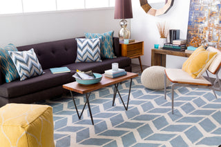 Jill Rosenwald X Surya Fallon FAL-1070 Area Rug Room Scene Feature