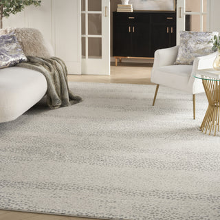 Nourison Elegance FAR03 Beige Grey Area Rug by Inspire Me! Home Decor Room Scene 5