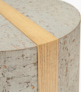 Surya Faron FARN-002 Silver Gray / Brown Furniture Corner Shot