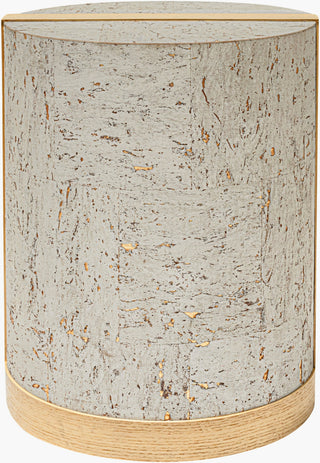 Surya Faron FARN-002 Silver Gray / Brown Furniture Angle