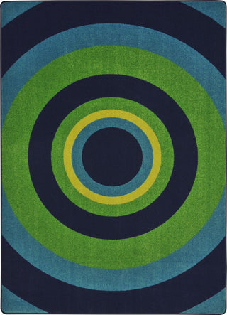 Joy Carpets Kid Essentials Fascinate Navy Area Rug