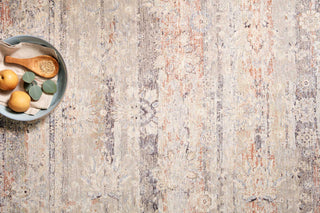 Loloi Faye FAY-09 Denim / Rust Area Rug Room Scene Image Feature