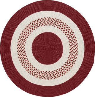 Colonial Mills Flowers Bay FB71 Red Area Rug Round Main Image