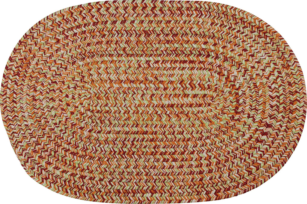 Colonial Mills Flibustier Bright FB79 Orange Area Rug