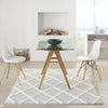 Nourison Feather Soft FEA01 Grey Ivory Area Rug Room Image Feature