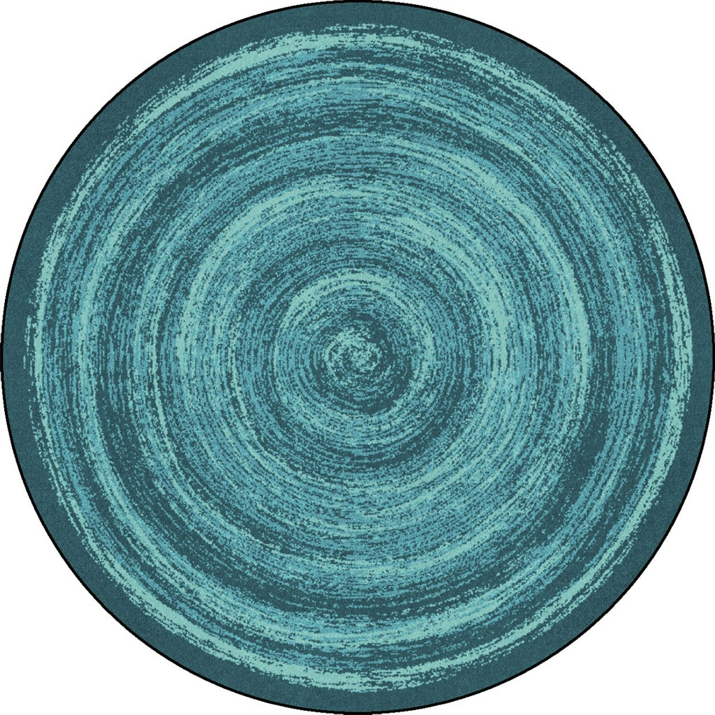 Joy Carpets Kid Essentials Feeling Fun Teal Area Rug