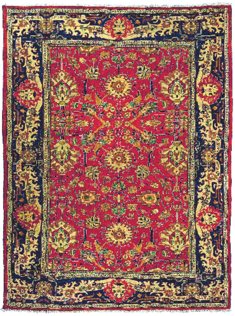 Feizy Alton 0904F Rust/Navy Area Rug main image