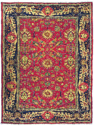 Feizy Alton 0904F Rust/Navy Area Rug main image