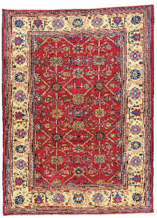 Feizy Alton 0908F Red/Ivory Area Rug main image