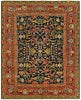 Feizy Alton 0909F Navy/Rust Area Rug main image