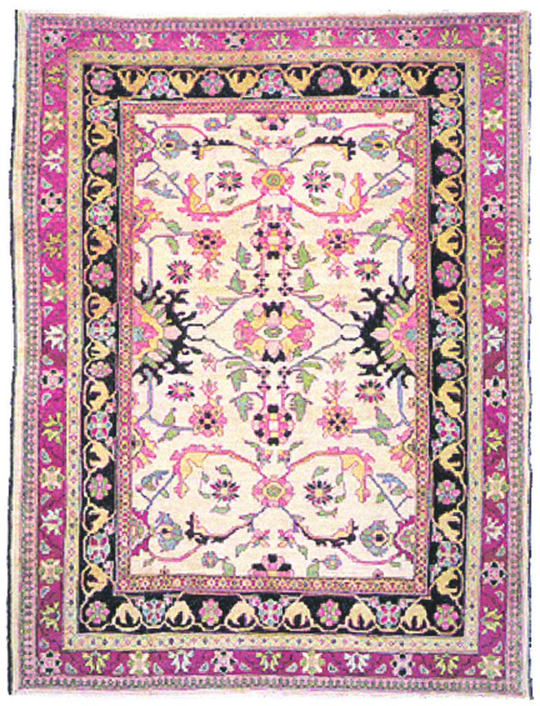 Feizy Alton 0924F Ivory/Black Area Rug Main Image