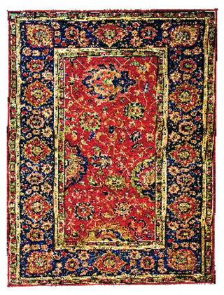 Feizy Alton 0992F Rust/Navy Area Rug Main Image