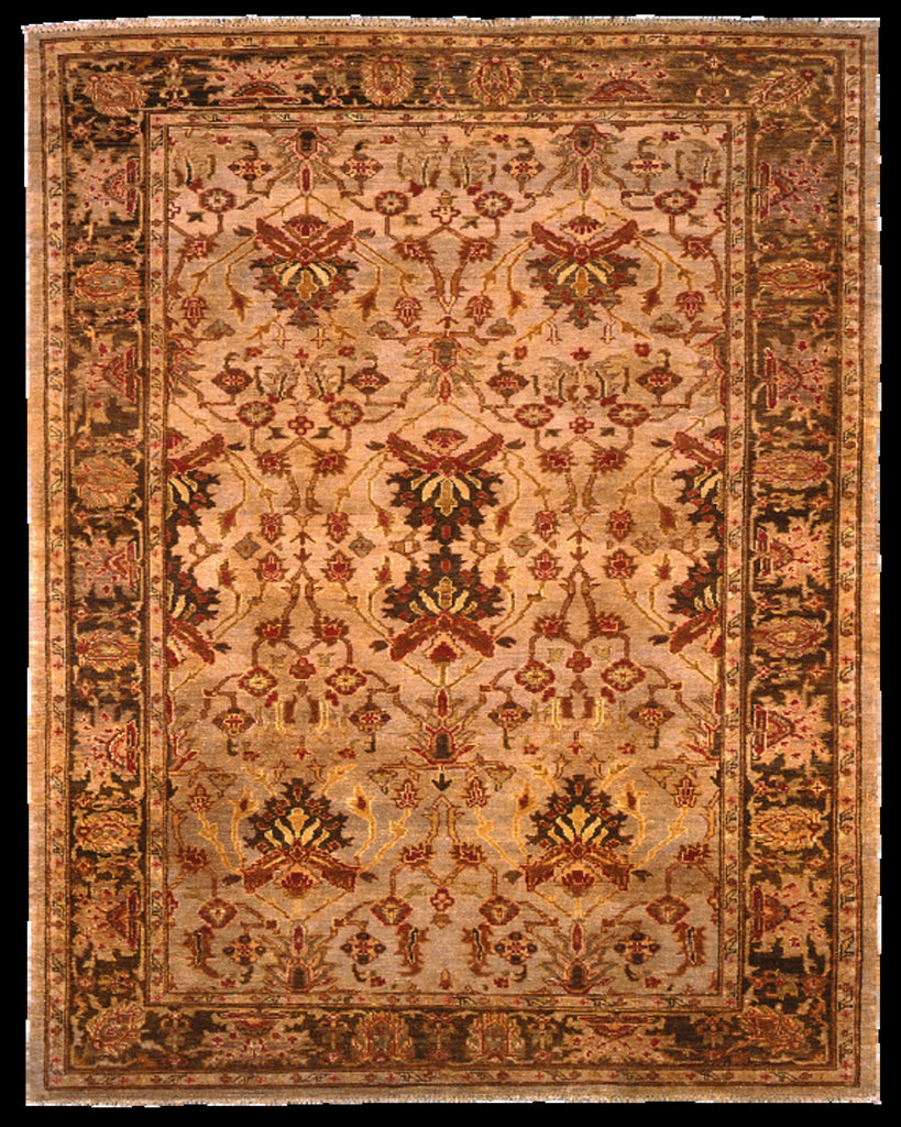 Feizy Alton 9534F Beige/Green Area Rug main image