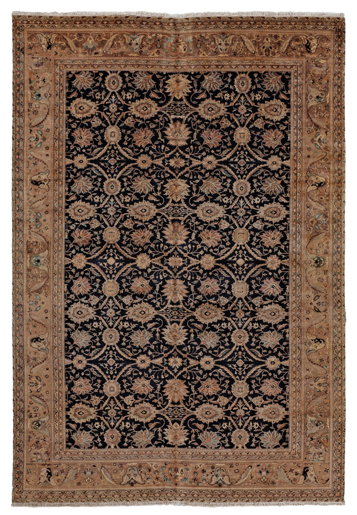 Feizy Hathaway 6122F Brown/Gold/Red Area Rug main image