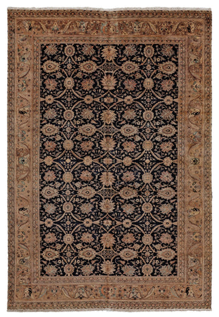 Feizy Hathaway 6122F Brown/Gold/Red Area Rug main image