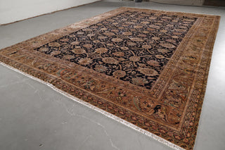 Feizy Hathaway 6122F Brown/Gold/Red Area Rug Corner Image